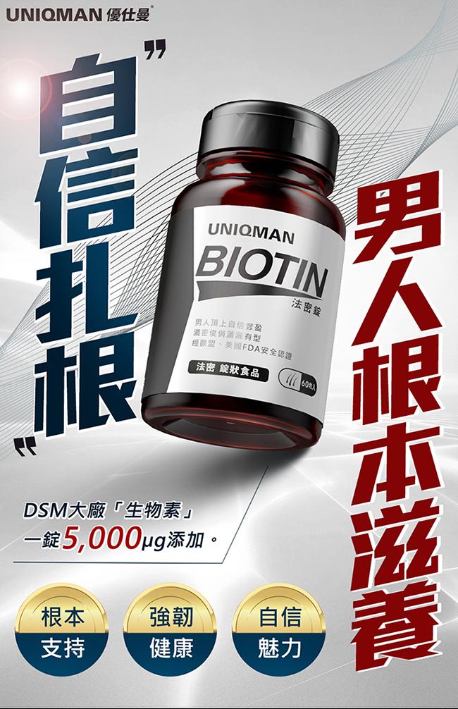 UNIQMAN-法密錠二代(60錠/瓶)產品資訊