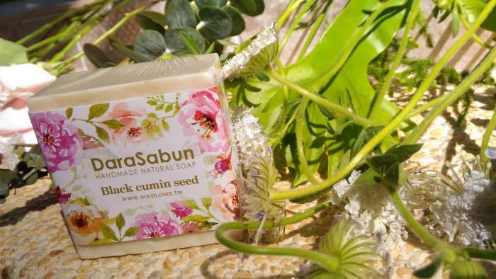 DaraSabun-植物精油手工皂-黑種草籽(black cumin oil soap)(150g±5g)﻿產品資訊