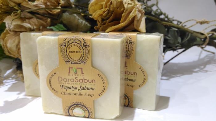 DaraSabun-植物精油手工皂-雛菊(Chamomile Soap)(150g±5g)﻿產品資訊