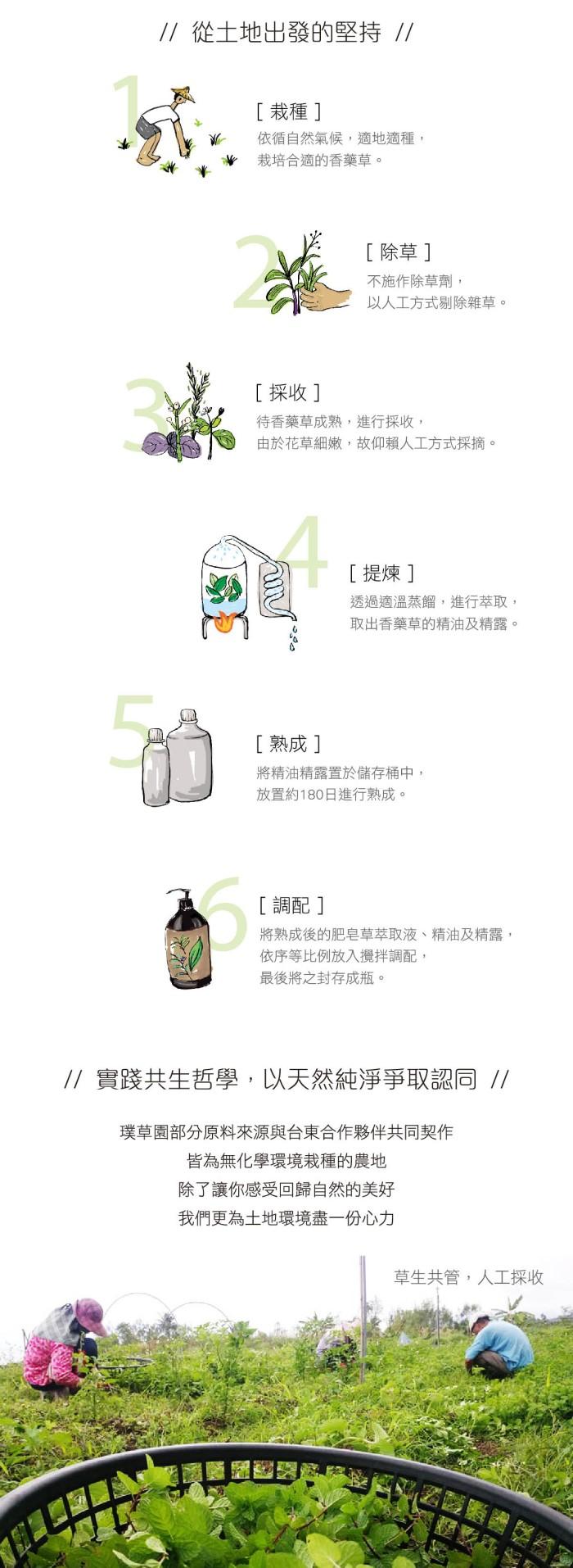 璞草園-肥皂草精油蔬碗液350ml產品資訊