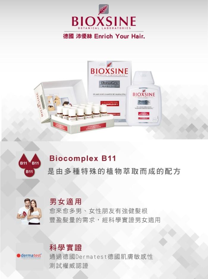德國BIOXSINE沛優絲-強效密絲精華液(10mlx15瓶盒)產品資訊