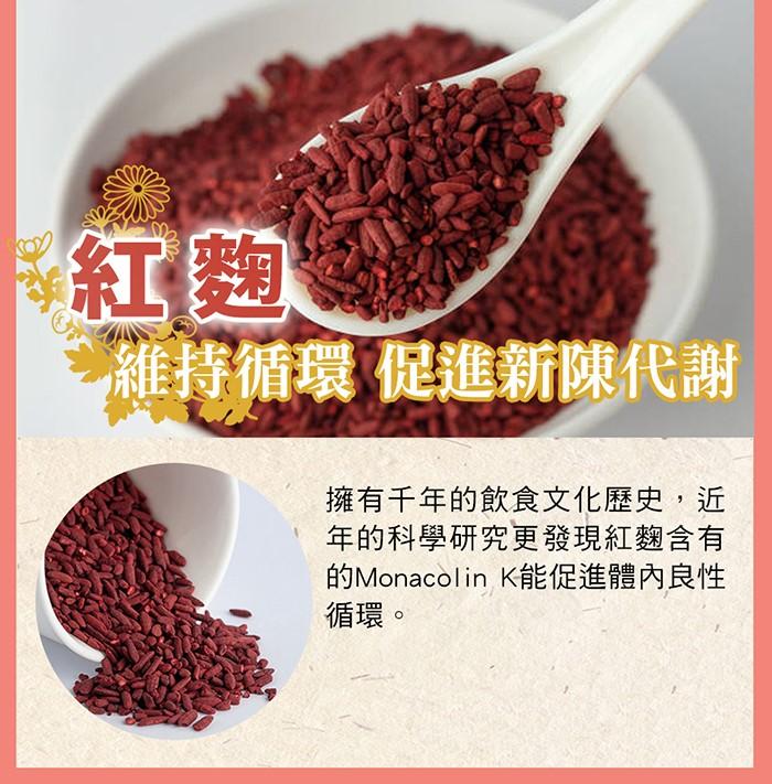 日本味王-紅麴Q10膠囊(60粒X3盒)優惠組產品資訊