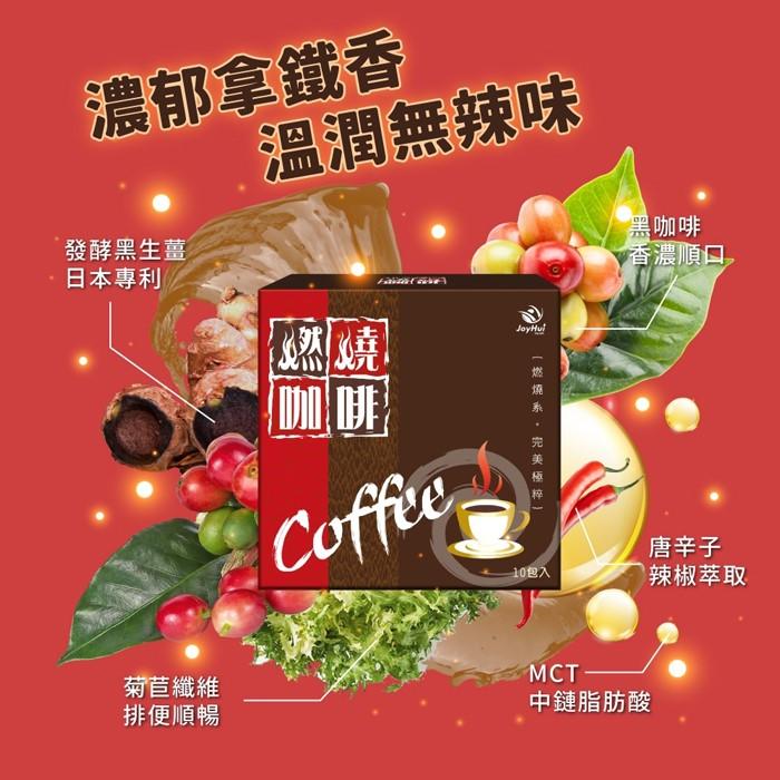 JoyHui-燃燒咖啡(10包X3盒)優惠組﻿產品資訊