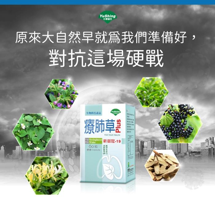 台灣優杏-療肺草 Plus 複方膠囊(60粒)產品資訊