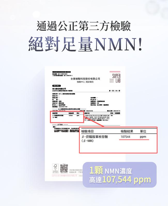 BHK's-酵母NMN喚采素食膠囊(30粒/盒)產品資訊