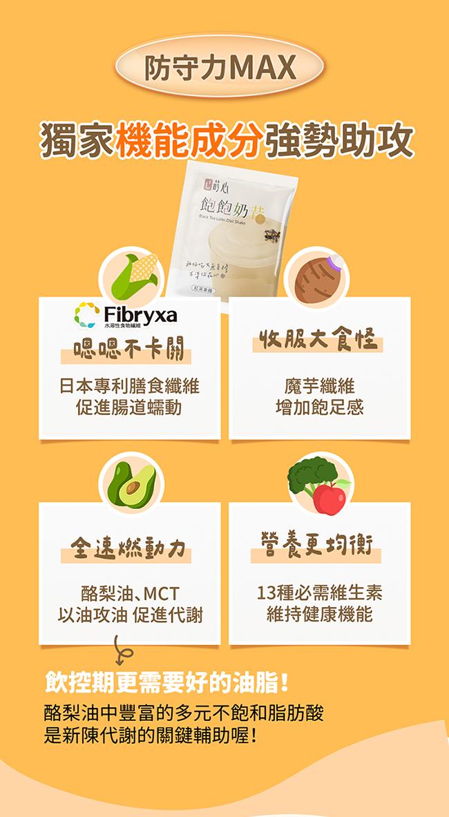蒔心-飽飽奶昔紅茶拿鐵(7入/盒)產品資訊
