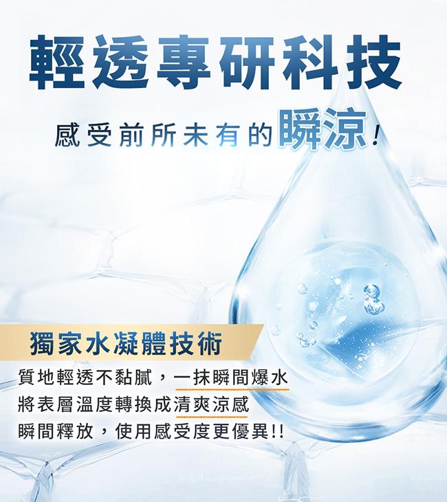 UNIQMAN-淨能冰河水凝霜(50ml/瓶)﻿產品資訊