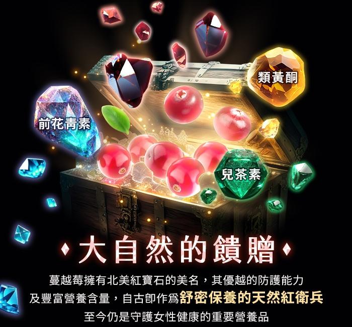 綠萃淨 50倍濃縮蔓越莓+C膠囊(90粒X2瓶)(共90天份)(效期至2026年02月28日)產品資訊