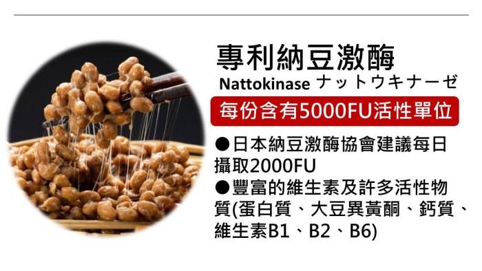 康健世代-蚓激酶納豆紅麴 加強版Plus+(30顆)﻿產品資訊