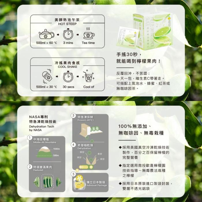 憋氣檸檬-即時鮮泡檸檬片(7入)產品資訊