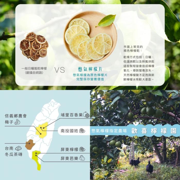 憋氣檸檬-即時鮮泡檸檬片(7入)產品資訊