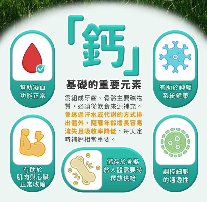 綠萃淨 勇健檸檬酸鈣+維生素D3錠(100錠X2瓶)(共100天份)產品資訊