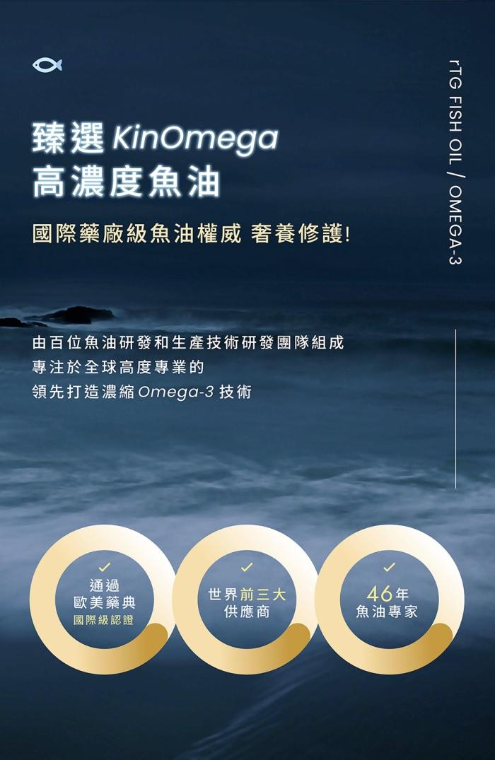WEDAR 薇達-rTG專利高濃度魚油(30粒X3盒)(共45天份)產品資訊