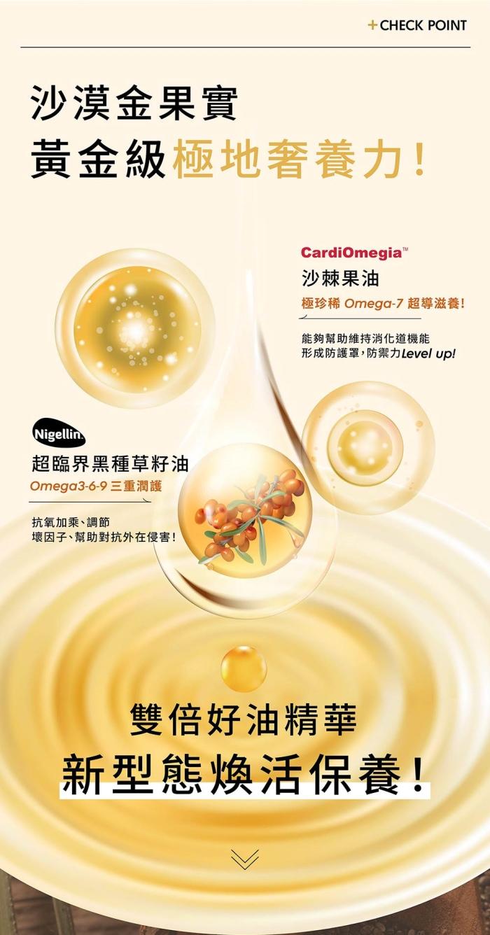 WEDAR 薇達-超臨界沙棘果油(30粒_30天份)產品資訊