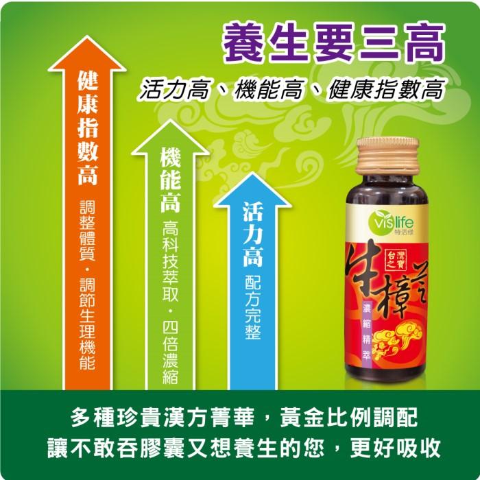 特活綠-頂級牛樟芝養生精華液(30mlx10瓶/盒)﻿產品資訊