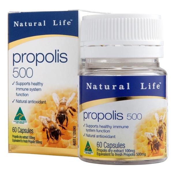 Natural Life-澳洲蜂膠膠囊(60粒)(效期至2023年3月)