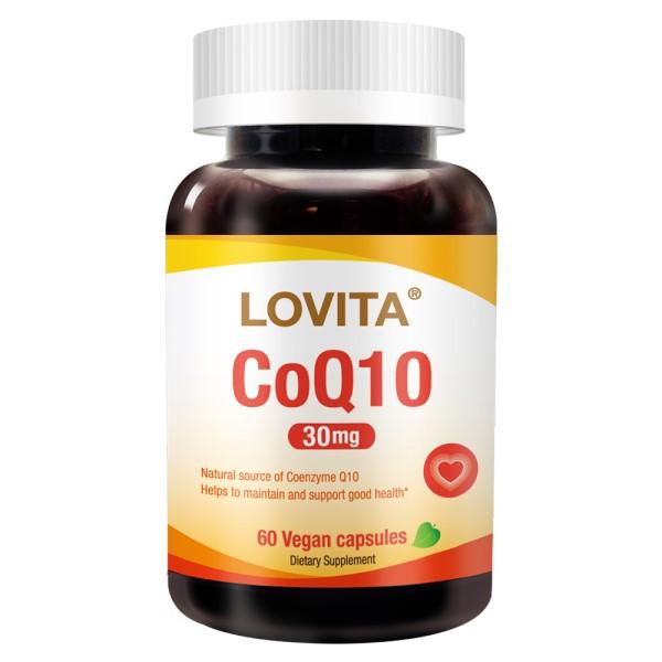 LOVITA愛維他-輔酵素Q10素食膠囊30mg(60粒-60天份)