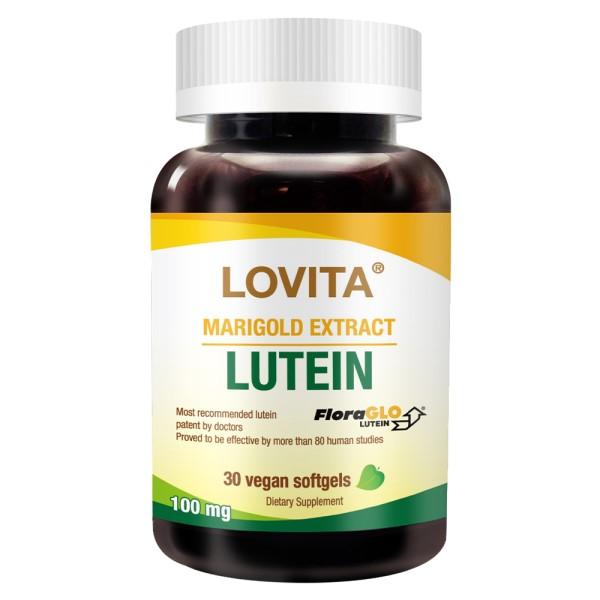 LOVITA愛維他-專利游離型葉黃素20mg素食膠囊(30顆_30天份)