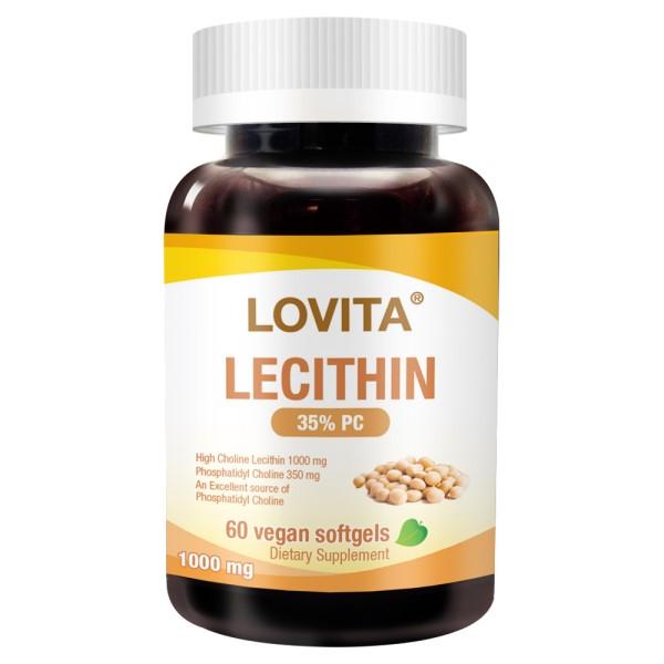 LOVITA愛維他-卵磷脂素食膠囊(60顆_30天份)