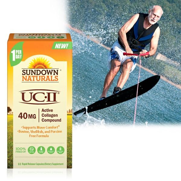 Sundown日落恩賜 勇健UCII非變性二型膠囊(60粒X6瓶)(共360天份)