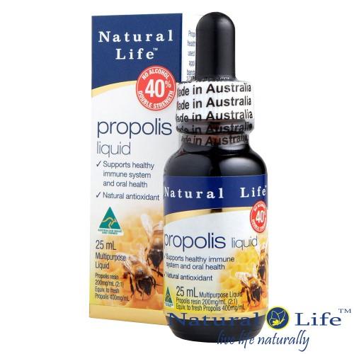 Natural Life-澳洲蜂膠液40%(不含酒精)25毫升(效期至2022年10月)