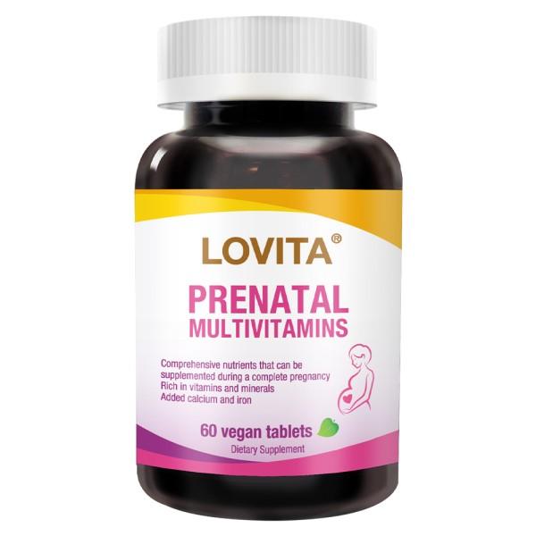 LOVITA愛維他-孕婦綜合維他命素食錠(60錠_30天份)