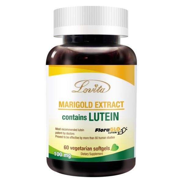 LOVITA愛維他-專利游離型葉黃素20mg素食膠囊(60顆_60天份)
