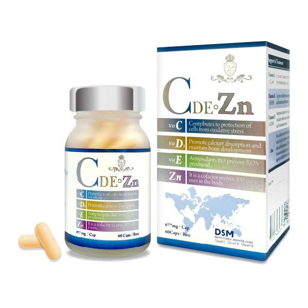 台灣康田-CDE+鋅(60粒X3瓶)優惠組