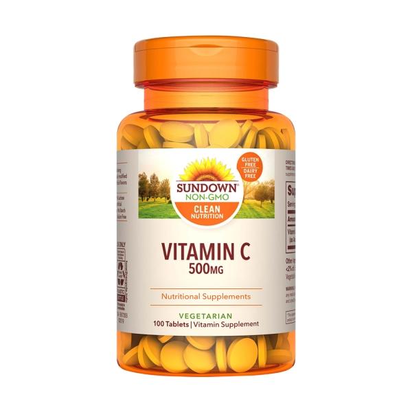 Sundown日落恩賜 靚漾維生素C 500mg(100錠)(效期至2025年12月31日)