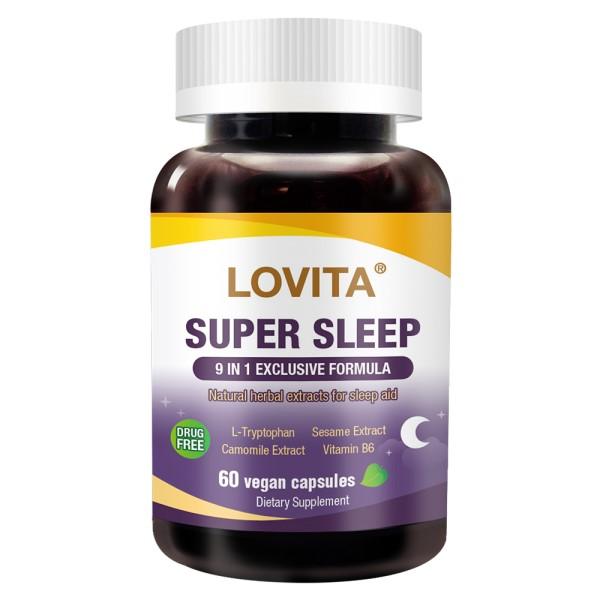LOVITA愛維他-舒安眠素食膠囊(60顆_30天份)
