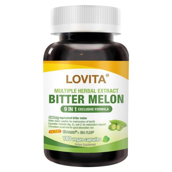 LOVITA愛維他-複方草本苦瓜素食膠囊(180顆_30天份)
