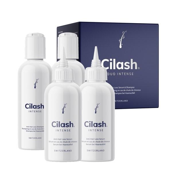 德國沛優絲-Cilash INTENSE 標靶賦活育髮組合(精華液90mlx2+洗髮露100mlx2)