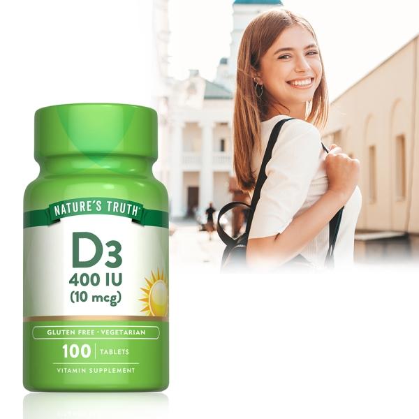 綠萃淨 非活性維生素D3錠(100錠_100天份)