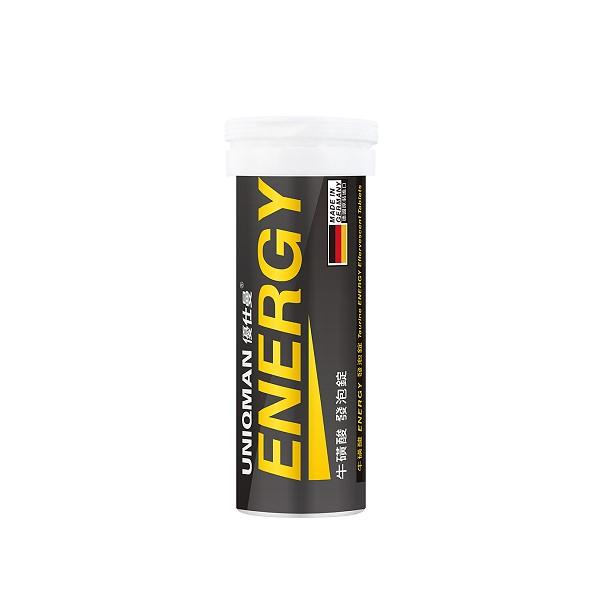 UNIQMAN-牛磺酸ENERGY發泡錠(10粒/瓶)