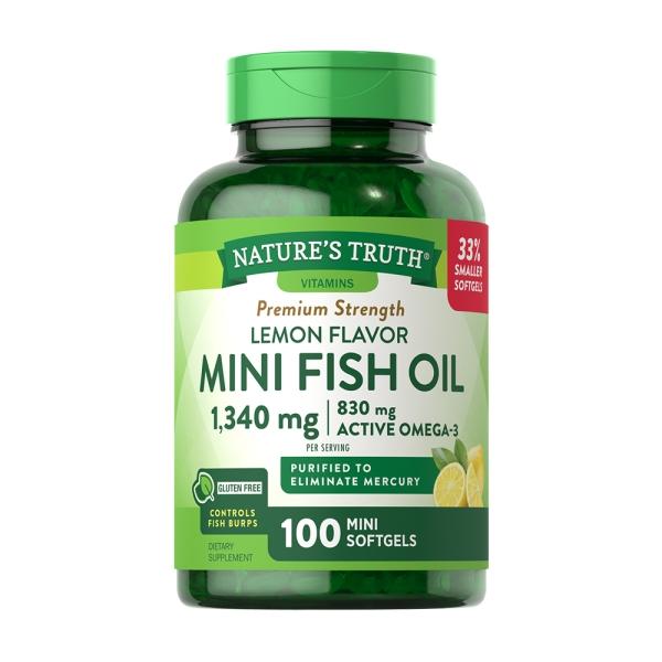 綠萃淨 超濃縮魚油迷你軟膠囊(100粒)
