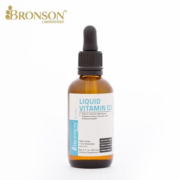 Bronson博爾生-液態陽光維他命D3 (59ml)(效期~2025/06)