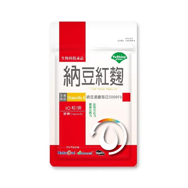 贈品：納豆紅麴膠囊(10粒)