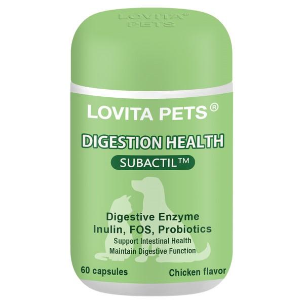 LOVITA PETS愛維他-寵物腸胃益菌膠囊 (60顆_30天份)