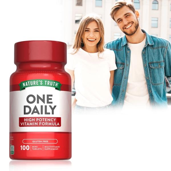 綠萃淨 每日綜合維生素錠(D3升級)(100錠X3瓶)(共300天份)