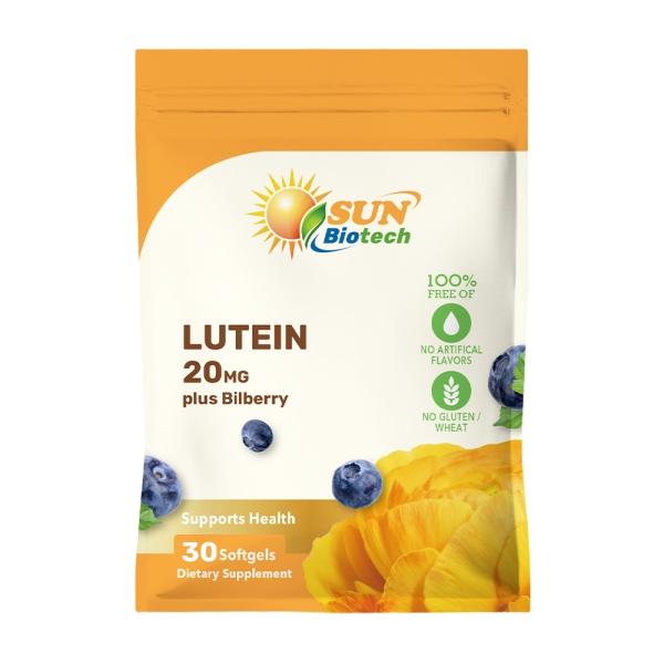 Sun日落恩賜 游離型超級葉黃素20mg+山桑子軟膠囊(30粒_30天份)