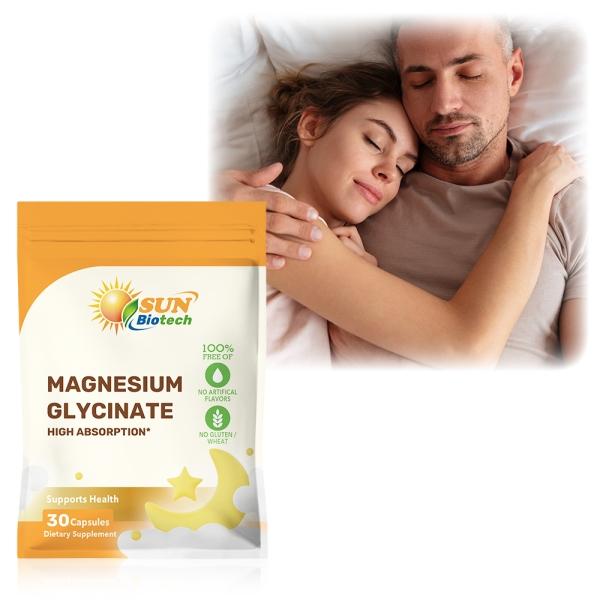 Sun日落恩賜 優化眠甘胺酸鎂100mg膠囊(30粒)