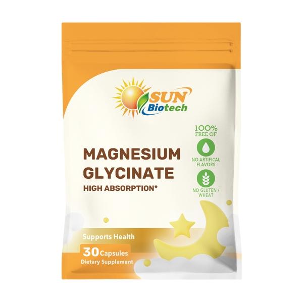 Sun日落恩賜 優化眠甘胺酸鎂100mg膠囊(30粒)