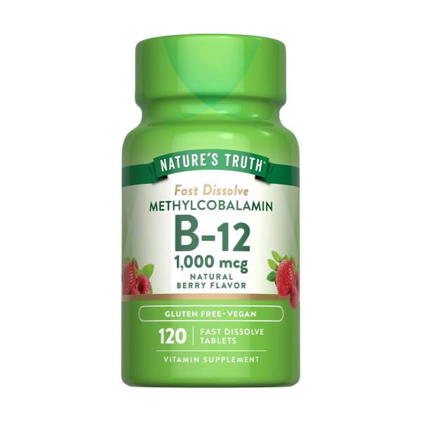 綠萃淨 活性甲基B12 1000微克口含錠(120錠)