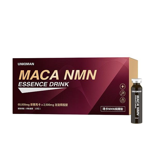 UNIQMAN-瑪卡NMN純精飲(15ml/瓶；10瓶/盒)