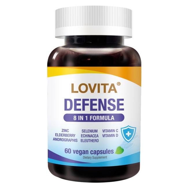 LOVITA愛維他-金盾8合1素食膠囊(60顆)(效期至2027年03月)