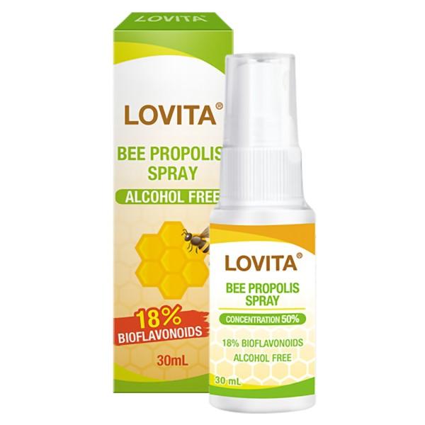 LOVITA愛維他-蜂膠噴霧(18%生物類黃酮)(30ml)(效期至2027年03月)