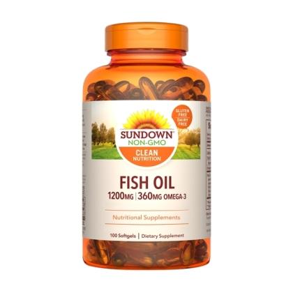 Sundown日落恩賜-精萃深海魚油1200mg膠囊食品(100粒)(效期至2026年01月31日)