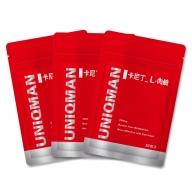UNIQMAN-卡尼丁_L-肉鹼膠囊食品(30粒/袋)3袋組