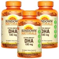 Sundown日落恩賜-兒童精明鮪魚油DHA軟膠囊(100粒X3瓶)(效期至2022年11月30日)