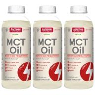 Jarrow賈羅公式 中鏈三酸甘油酯MCT Oil(椰子油來源)(591毫升X3瓶)(效期至2024年07月31日)